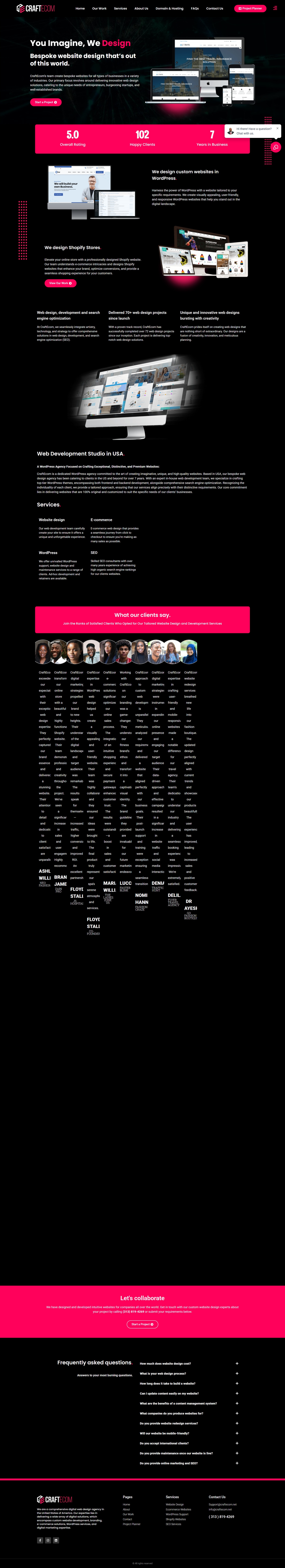 Industrial web architecture screenshot