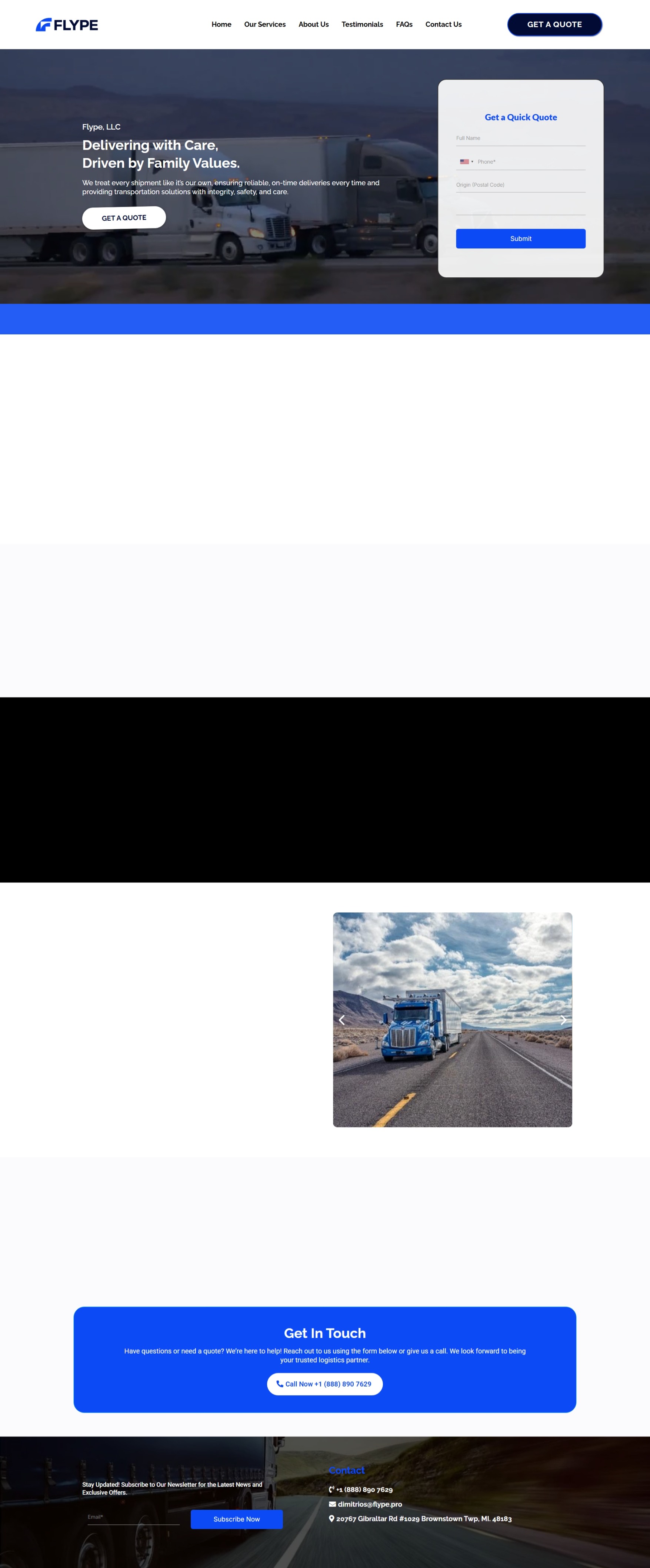 Industrial web architecture screenshot