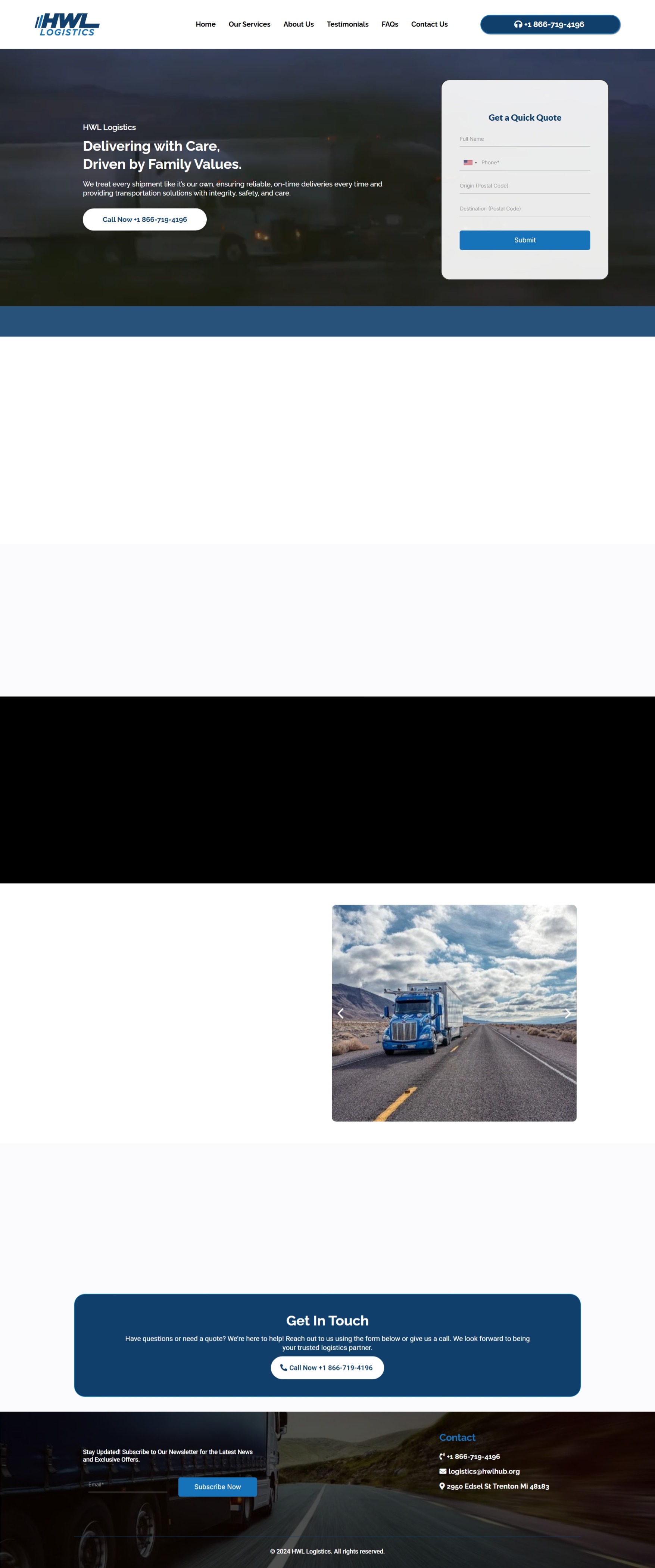 Industrial web architecture screenshot