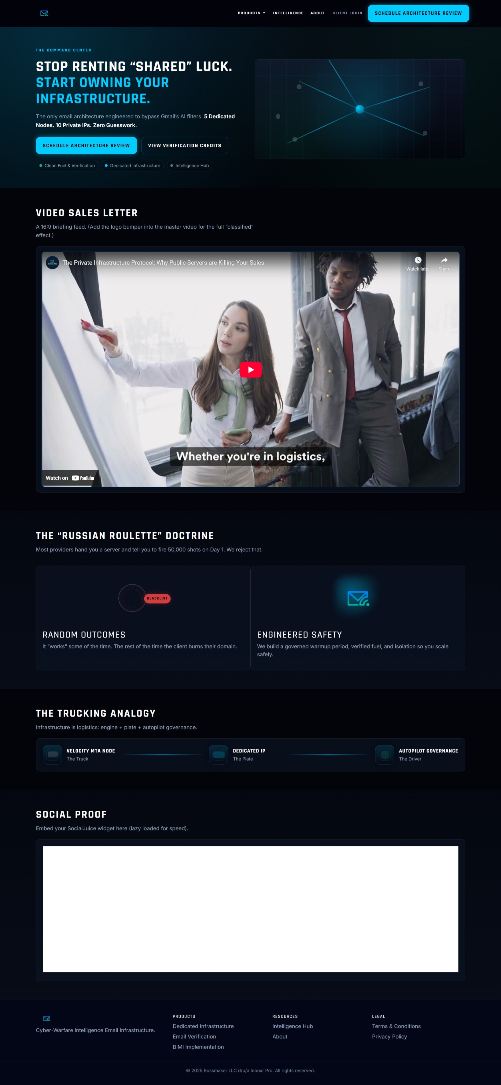 Industrial web architecture screenshot