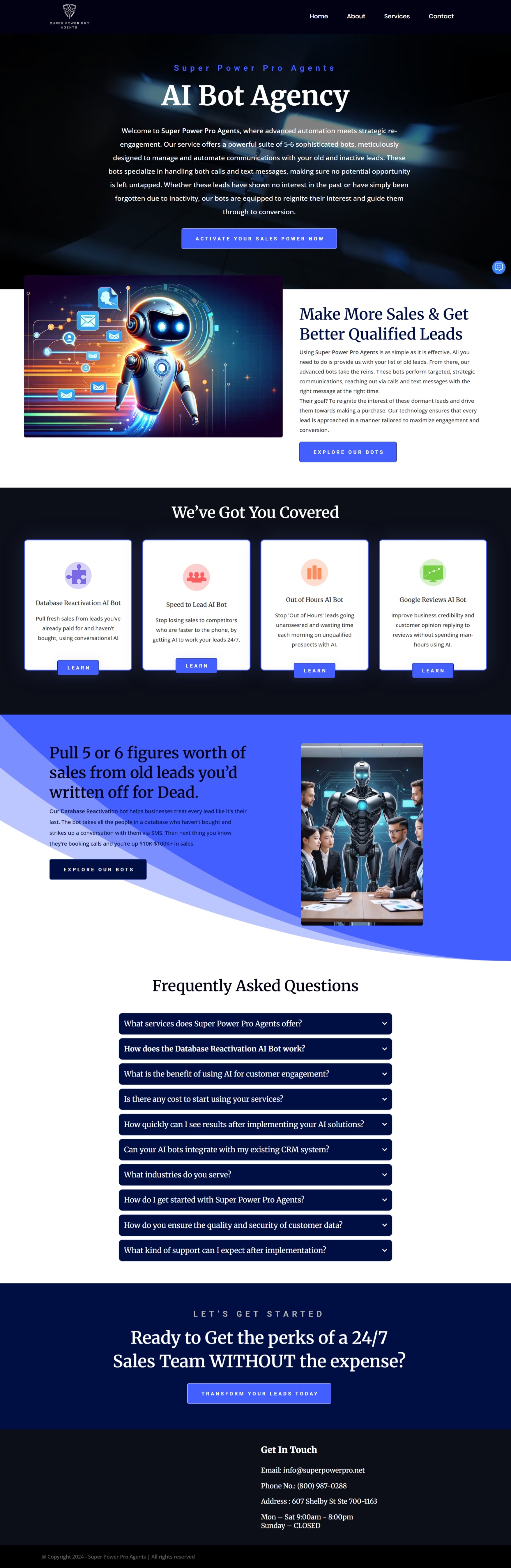 Industrial web architecture screenshot